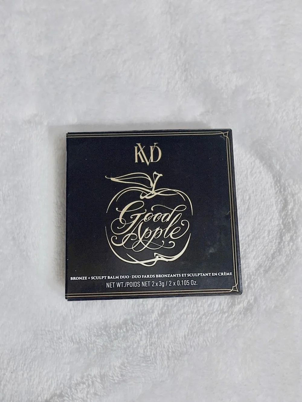 KVD Beauty Good Apple Bronze + Sculpt Balm Duo - Color: Fair 100 - NIB